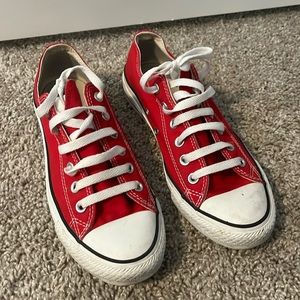 Women’s Red Converse - Size 9